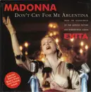 CD Single - Madonna - Don't Cry For Me Argentina/Don
