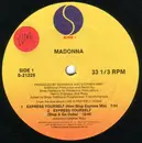 12inch Vinyl Single - Madonna - Express Yourself - Generic Company Jacket