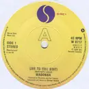 7'' - Madonna - Live To Tell - Paper labels