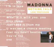 CD Single - Madonna - Nothing Fails
