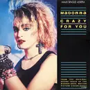 12inch Vinyl Single - Madonna - Crazy For You - Black Labels