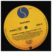 12inch Vinyl Single - Madonna - Express Yourself