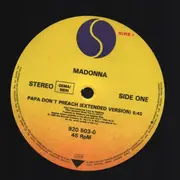 12inch Vinyl Single - Madonna - Papa Don't Preach