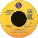 7inch Vinyl Single - Madonna - Who's That Girl / White Heat