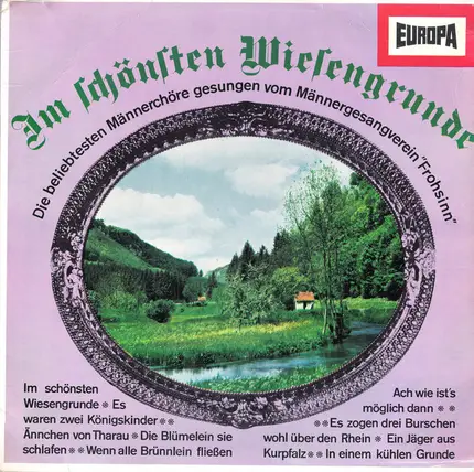 Männergesangverein Frohsinn - Im Schönsten Wiesengrunde