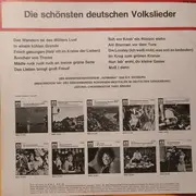 LP - Männergesangverein Germania Siegburg Leitung: Theo Breuer - Die Schönsten Deutschen Volkslieder