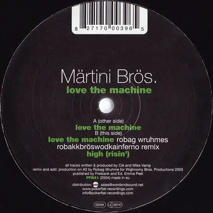 Märtini Brös. - Love the Machine