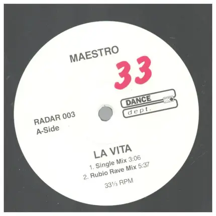 Maestro - La Vita
