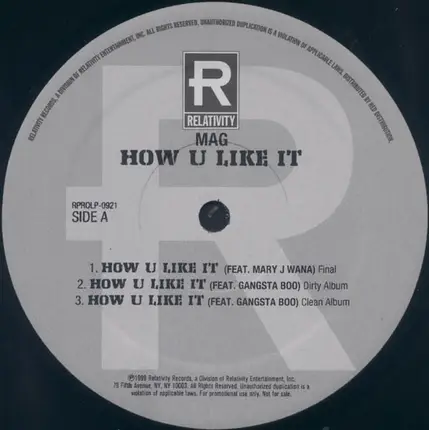 Mag - How U Like It