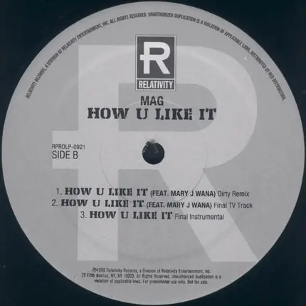 Mag - How U Like It