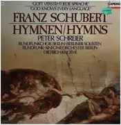 LP - Magda Hajossyova, Peter Schreier a.o. - Franz Schubert - Hymnen - Gatefold