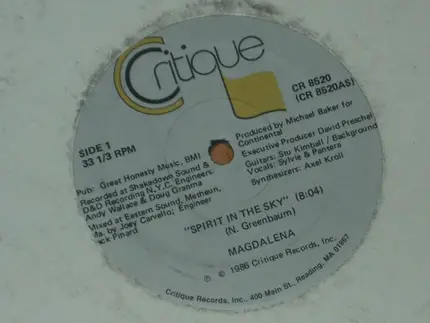 Magdalena - Spirit In The Sky