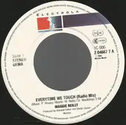 7inch Vinyl Single - Maggie Reilly - Everytime We Touch
