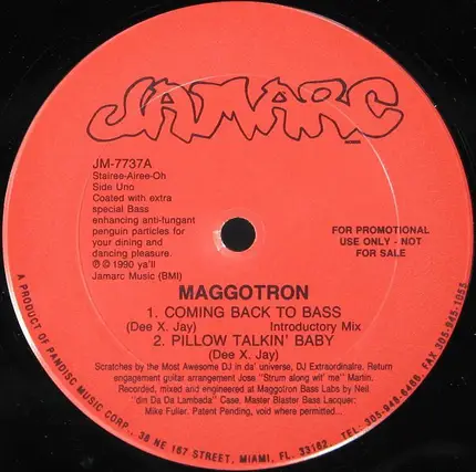 Maggotron - Coming Back To Bass