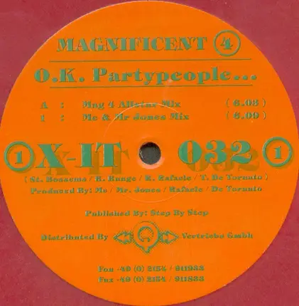 Magnificent 4 - O.K. Partypeople...