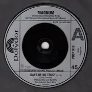 7'' - Magnum - Days Of No Trust