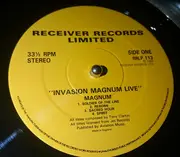 Double LP - Magnum - Invasion Live - yellow labels