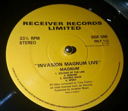 Magnum - Invasion Live