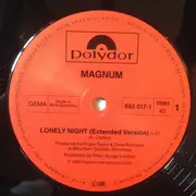 12inch Vinyl Single - Magnum - Lonely Night (Extended Version)