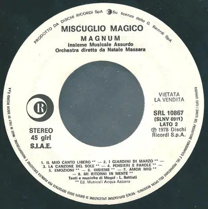 Magnum - Miscuglio Magico