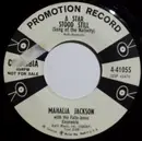 7inch Vinyl Single - Mahalia Jackson - A Star Stood Still (Song Of The Nativity)