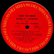 LP - Mahalia Jackson And The Falls-Jones Ensemble - Bless This House