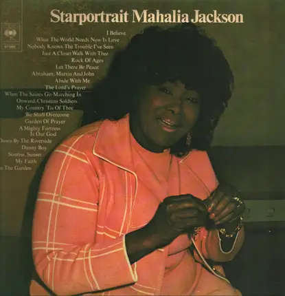 Mahalia Jackson - Starportrait