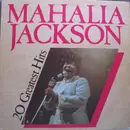LP - Mahalia Jackson - 20 Greatest Hits