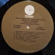 LP - Mahalia Jackson - Great Songs Of Love And Faith