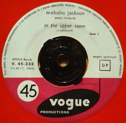 Mahalia Jackson - In The Upper Room