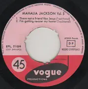 7inch Vinyl Single - Mahalia Jackson - Negro Spirituals Vol. 3