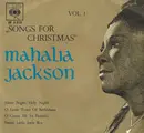 7inch Vinyl Single - Mahalia Jackson - Songs For Christmas Vol. 1