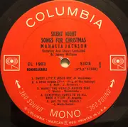 LP - Mahalia Jackson - Silent Night - Songs For Christmas - Mono