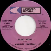 7inch Vinyl Single - Mahalia Jackson - Silent Night / Lord's Prayer