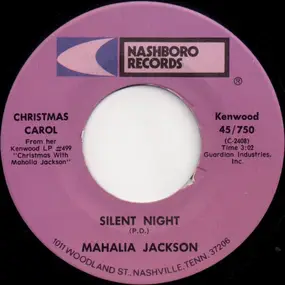 Mahalia Jackson - Silent Night / Lord's Prayer