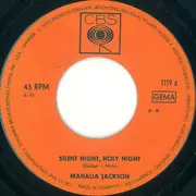 7inch Vinyl Single - Mahalia Jackson - Silent Night, Holy Night