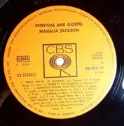 LP - Mahalia Jackson - Spiritual Gospel