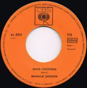 7inch Vinyl Single - Mahalia Jackson - White Christmas