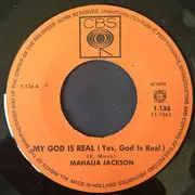 7inch Vinyl Single - Mahalia Jackson - The Lord's Prayer / My God Is Real