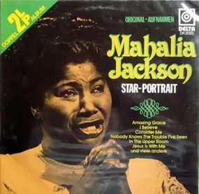 Mahalia Jackson - Star-Portrait Mahalia Jackson