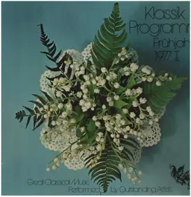 Gustav Mahler - Klassik-Programm Frühjahr 1977/II
