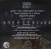 CD - Mahler - Lieder eines fahrenden Gesellen / Piano Quartet in A minor / Rückert Lieder