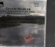 Double CD - Mahler - Symphonie Nr. 1 'Der Titan'/ Symphony No.5