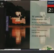 Double CD - Mahler - Symphonies 1 & 3