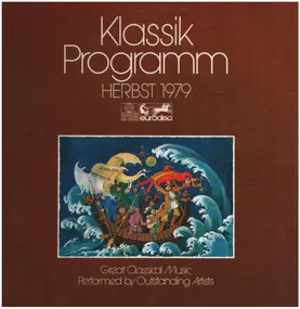 Gustav Mahler - Klassik Programm Herbst 1979