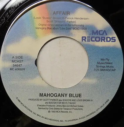 Mahogany Blue - Affair