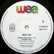 12inch Vinyl Single - Mai Tai - Female Intuition