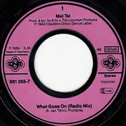 7inch Vinyl Single - Mai Tai - What Goes On