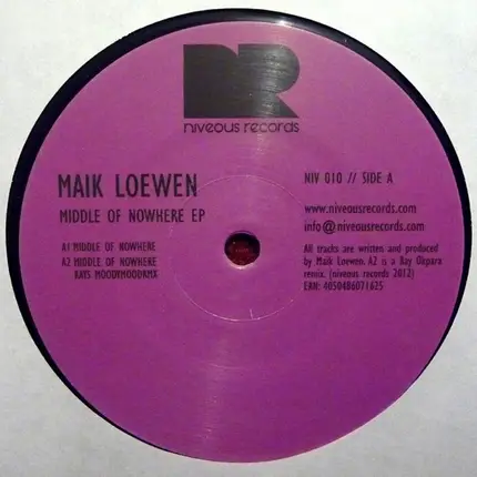 Maik Loewen - Middle Of Nowhere EP