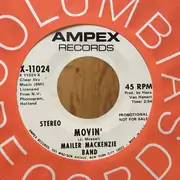 7inch Vinyl Single - Mailer MacKenzie Band - Movin'